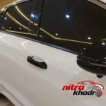 نمای بسته بندی مجموعه لوازم اسپرت خودرو کیا K5 مدل Tip1 برچسب و بسته بندی