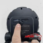 نمای جزئیات پروژکتور نور اضطراری CS-A03 با پاوربانک داخلی حرکت و نصب پشتی
