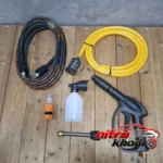 نمای کناری کارواش دینامی رابین با فشار 120 بار و موتور 2200 وات پروفایل و ساختار
