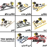 نمای جلو تجهیزات تی آر ایکس مدل FORCE KIT با دو DVD آموزشی طراحی و جزئیات کلیدی