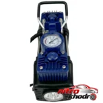 نمای جلو کمپرسور فندکی ابی مکس مدل EM-2080 با فشار 150 PSI طراحی و جزئیات کلیدی