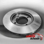 نمای جزئیات دیسک ترمز چرخ جلو ایران لاهیجان مناسب پراید بسته 2 عددی پرداخت و جزئیات مواد