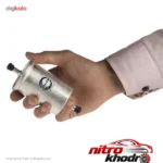 نمای جزئیات فیلتر سوخت سرکان مدل SF 8847 با طراحی استوانه ای حرکت و نصب پشتی
