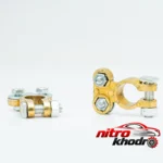 نمای بسته بندی سر باتری خودرو MK-Product باکیفیت بسته 2 عددی مهر کیسه و مواد