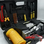 نمای جزئیات کمپرسور باد خودرو ماکیتا با فشار 150 psi و متعلقات پرداخت و جزئیات مواد