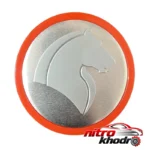 نمای جزئیات درپوش رینگ خودرو چیکال مدل P-1077-RD با کیفیت عالی پرداخت و جزئیات مواد