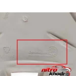 نمای جزئیات قالپاق چرخ خودرو صنعت ابوئی مدل Dan05 مناسب کیا سراتو پرداخت و جزئیات مواد
