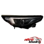 نمای جزئیات چراغ جلو چپ خودرو ولئو مدل LED مخصوص آریزو 6 پرو حرکت و نصب پشتی