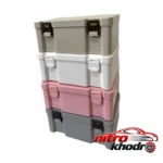 نمای جزئیات جعبه ابزار پلاستیکی مدل B502 سه عددی پرداخت و جزئیات مواد