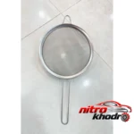نمای جزئیات الک آلومینیومی با دسته مقاوم و طراحی کاربردی پرداخت و جزئیات مواد