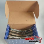 نمای جزئیات لنت ترمز عقب ایساکو با کیفیت مناسب رنو L90 پرداخت و جزئیات مواد