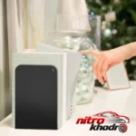نمای جزئیات پایه نگهدارنده کتاب فلزی مدل DS بسته 4 عددی پرداخت و جزئیات مواد