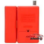 نمای جزئیات تستر شبکه یونی تی مدل UT681C با مبدل کواکسیال حرکت و نصب پشتی