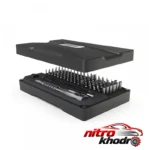 نمای جزئیات سری پیچ گوشتی جاک می مدل JM-8177 بسته 106 عددی حرکت و نصب پشتی