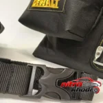 نمای جزئیات کیف ابزار دیوالت کمری با کشو و طراحی کاربردی پرداخت و جزئیات مواد