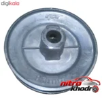 نمای جزئیات پولی دینام کولر با قطر استاندارد 85 میلیمتر حرکت و نصب پشتی