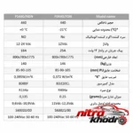 نمای جزئیات یخچال پرتابل خودرو COLDTAINER با ظرفیت بالا پرداخت و جزئیات مواد