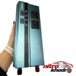 نمای جزئیات مبدل برق راویکس 3000 وات با کیفیت عالی حرکت و نصب پشتی