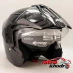 نمای جزئیات کلاه کاسکت استیل برد مدل Adventure X با ویژگی های خاص حرکت و نصب پشتی