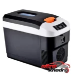 نمای جزئیات یخچال خودرو سرد و گرم TS-3350 با ظرفیت پرداخت و جزئیات مواد