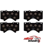 نمای جزئیات لنت ترمز دیسکی Racing Ceramic الیجیبل برای تویوتا و لکسوس پرداخت و جزئیات مواد