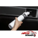 نمای جزئیات جارو شارژی شیائومی مدل Mi Vacuum Cleaner Mini با طراحی کاربردی حرکت و نصب پشتی