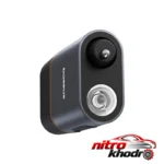 نمای جزئیات چکش اضطراری بیسوس مدل SharpTool با چراغ و تیغه برش حرکت و نصب پشتی