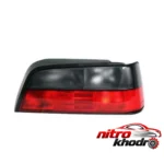 نمای کناری چراغ خطر عقب پژو پارس مدل KH-90-L-03 با کیفیت عالی عمق قاب و پروفایل