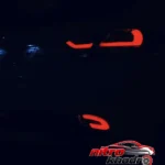 نمای جزئیات مه شکن عقب ان جی کو مدل نئون دار برای خودرو کوییک حرکت و نصب پشتی