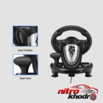 نمای جزئیات فرمان بازی پی ایکس ان V3 Pro با قابلیت های ویژه پرداخت و جزئیات مواد