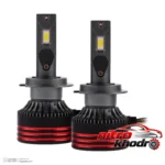 نمای جزئیات هدلایت تی بی اس دیزاین H7 با نور بالا و طول عمر طولانی پرداخت و جزئیات مواد