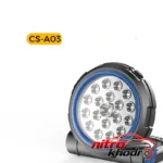 نمای جزئیات پروژکتور نور اضطراری CS-A03 با پاوربانک داخلی حرکت و نصب پشتی