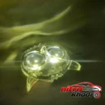 نمای جزئیات پرژکتور طرح جغد با قاب شفاف و دو کنتاکت حرکت و نصب پشتی