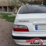 نمای جزئیات چراغ خطر عقب ان جی کو مدل ELX مناسب پژو پارس - بسته 2 عددی حرکت و نصب پشتی