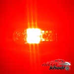 نمای جزئیات چراغ فلاشر خودرو پلیسی LED با طراحی اسپرت حرکت و نصب پشتی