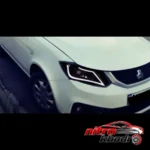 نمای جزئیات چراغ جلو خودرو گروه پژوهش صنعت مدرن مناسب ساینا و کوئیک حرکت و نصب پشتی