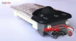 نمای جزئیات چراغ سقف خودرو TS-301-MC با نوردهی قوی پرداخت و جزئیات مواد