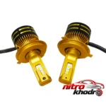 نمای جزئیات هدلایت خودرو ای وای دی مدل Super Power با نور قوی حرکت و نصب پشتی