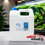نمای جزئیات آب دیونیزه باران با کیفیت بالا پرداخت و جزئیات مواد