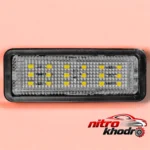 نمای جزئیات چراغ سقف خودرو تیام مدل Limo.YLW با لامپ LED حرکت و نصب پشتی