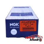 نمای جزئیات وایر شمع تقویتی ان جی کی با روکش سیلیکونی پرداخت و جزئیات مواد