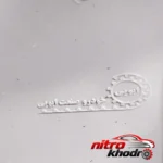 نمای جزئیات قالپاق خودرو ابویی مدل N0105 با طراحی زیبا پرداخت و جزئیات مواد