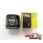 نمای جزئیات فیلتر روغن خودرو تام مدل TW 68/8 ویژه پراید پرداخت و جزئیات مواد