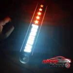 نمای جزئیات چراغ فدرالی خودرو اسپرت و تزیینی مدل GTA حرکت و نصب پشتی