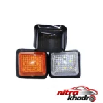 نمای جزئیات چراغ راهنما LED وارون مناسب پژو 405 و پارس حرکت و نصب پشتی