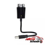 نمای جزئیات چراغ سقف خودرو هارمن مدل LASER 2 با طراحی زیبا پرداخت و جزئیات مواد