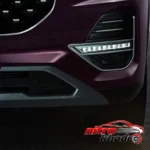 نمای جزئیات چراغ دیلایت چپ چری تیگو 8 پرو مکس با کیفیت عالی حرکت و نصب پشتی