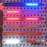 نمای جزئیات چراغ پلیسی اسپرت خودرو مدل 9v12v حرکت و نصب پشتی