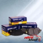 نمای کناری لنت ترمز جلو پارس مدل PL80139-1 مخصوص لیفان X60 پروفایل و ساختار