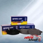 نمای کناری لنت ترمز جلو پارس مدل PL80176 برای جک S3 پروفایل و ساختار